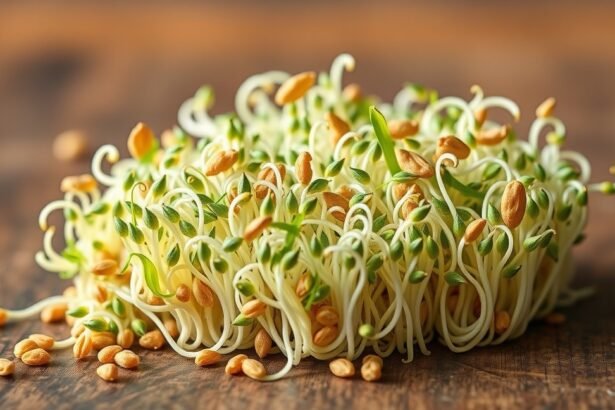 Friss hajdina csíra tápanyagdús, egészséges étkezéshez