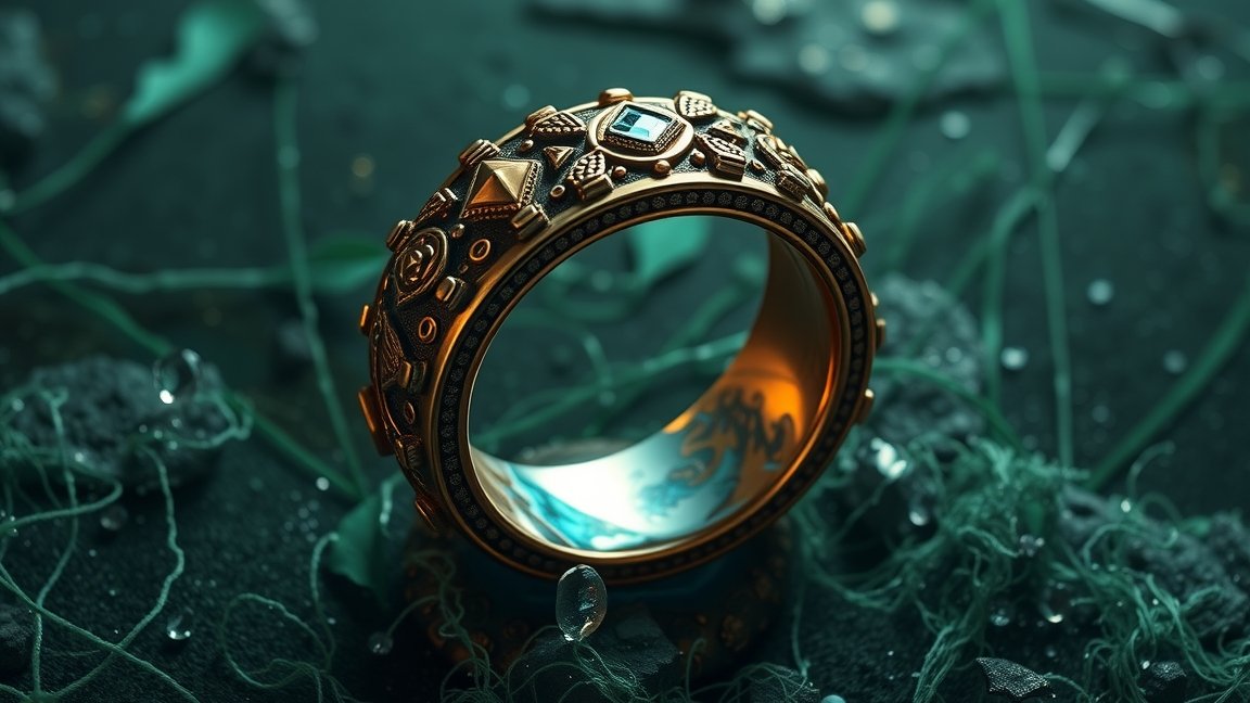 Atlantiszi gyűrű, titokzatos ékszer különleges képességekkel.