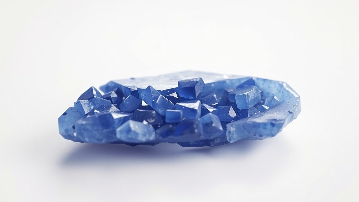 Iolit kövek, amelyek az intuíciót és az érzelmi egyensúlyt erősítik.