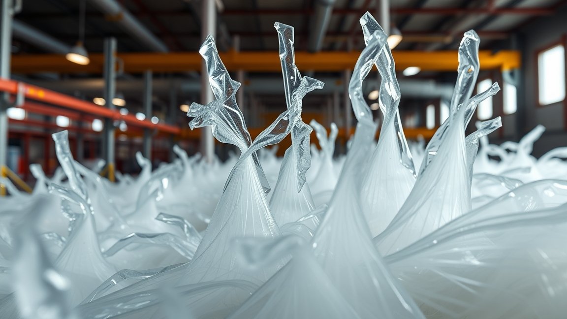 Üvegszálak az iparban, melyek potenciális egészségügyi kockázatokat rejtenek.