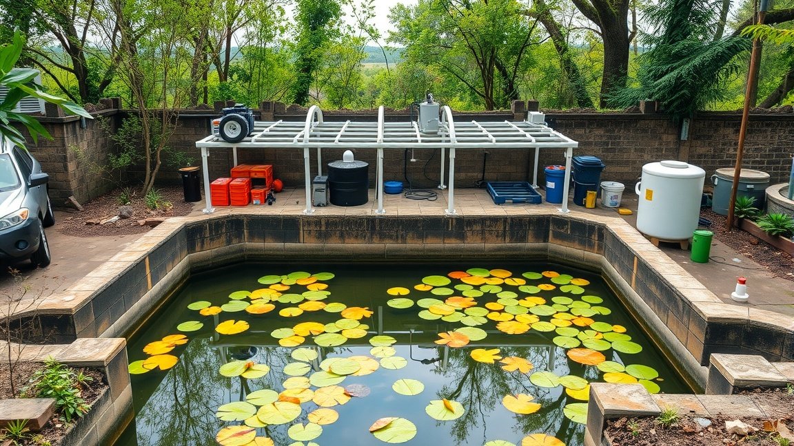 Biológiai szennyvíztisztító tartály működése a természetben.