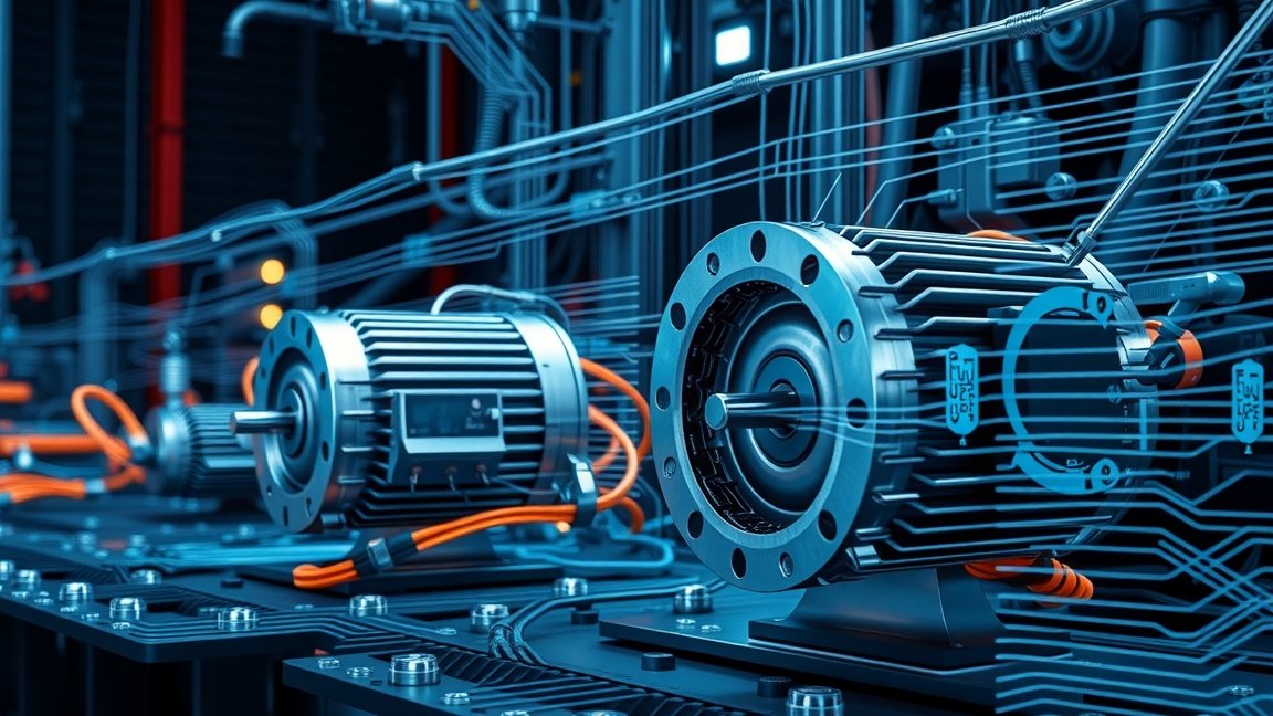 DC motorok és elektromos kapcsolatok modern ipari környezetben