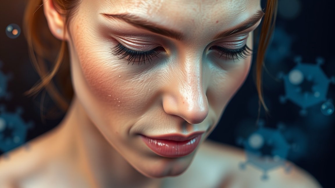 A női bőr közeli képe, melyen látható a hidratáltság és a bőr megújulása.