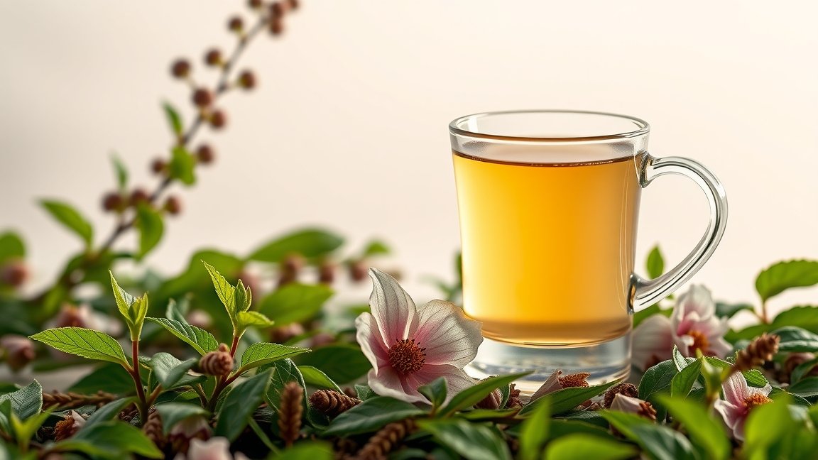 Fábia mályva tea és virágok, egészségügyi előnyökkel.