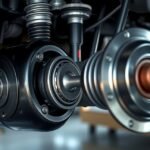 Toronycsapágy és mechanikai alkatrészek részletezése ipari környezetben.