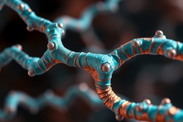 Réz molekula képe, amely a kollagéntermeléshez és antioxidáns védelemhez kapcsolódik.