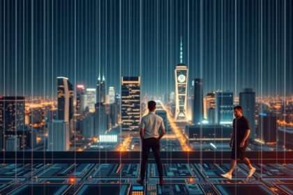 A modern városi élet és a technológia kölcsönhatása