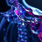 Titán implantátum bemutató orvosi környezetben