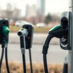 Elektromos autók töltőpisztolyok különböző típusai