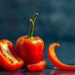 Friss csípős paprika darabok különböző formákban!