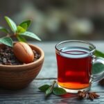 Vesetisztító tea, természetes összetevőkkel, vese egészség.