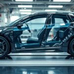 Mágnesgyűjtés a modern autóiparban, autó belső részlete