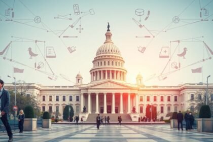 Állami ügyintézés és hatósági szolgáltatások ábrázolása