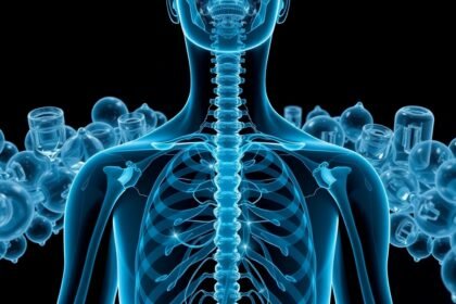 Az emberi test és a formaldehid molekulák interakciója