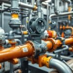 Visszaforgásgátló ipari berendezéseken balesetmegelőzés érdekében