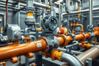 Visszaforgásgátló ipari berendezéseken balesetmegelőzés érdekében