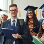 Diplomás hallgatók közösen a mesterképzés tizettében.