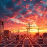 AC/DC átalakítók és elektromos infrastruktúra naplementében