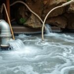 Geotermikus fűtési rendszer vízelvezetése és csövek