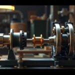 Animált dinamo mechanika bemutatása a működés során.