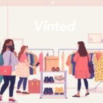 Nők ruhák között a Vinted online piactéren