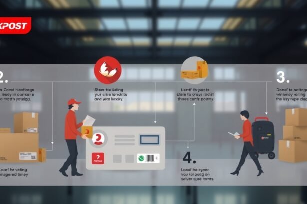Foxpost csomagküldés folyamatábrája, tippekkel és útmutatással.