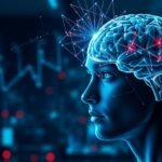 Agyi hatások és antidepresszánsok illusztrációja