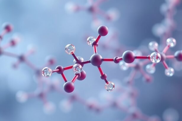 A glicin molekula 3D-s ábrázolása, aminosav a jólétért.