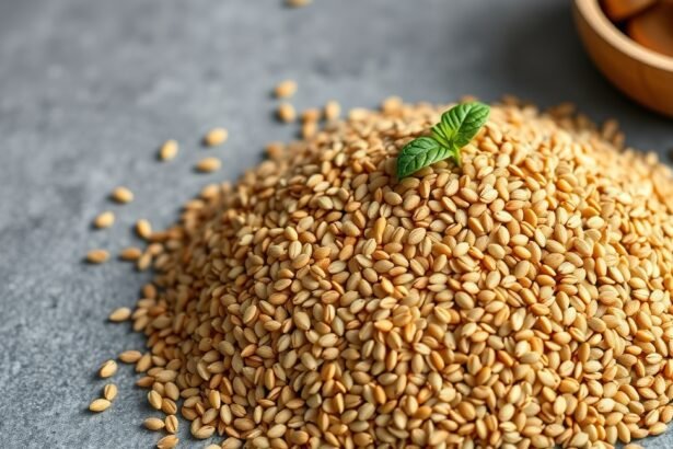 Lenmag őrlemény ízletes és tápláló rostforrás, omega-3 zsírsavakkal.