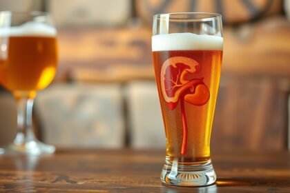 Sör és prosztata anatómiája: egészséges fogyasztás