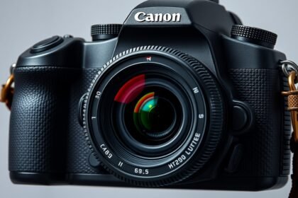 Canon fényképezőgép objektívvel