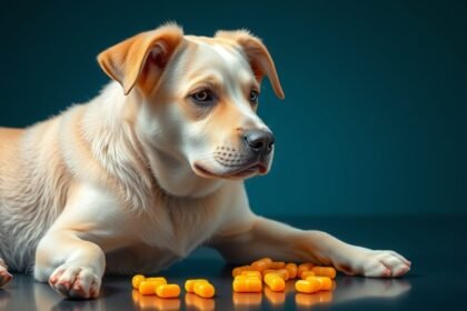 Kutyák Algopyrinnal és fájdalomcsillapító gyógyszerekkel.