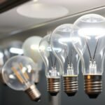 LED lámpák világítása különböző formákban és stílusokban