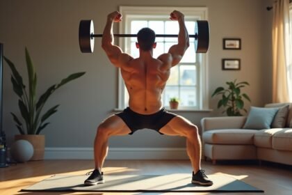 Férfi súlyemelés otthon, erőfejlesztő testsúlyos gyakorlatok
