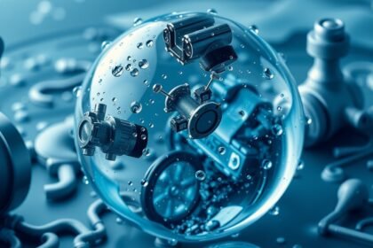 Hidroglóbusz és vízellátó rendszerek műszerei víz alatti környezetben