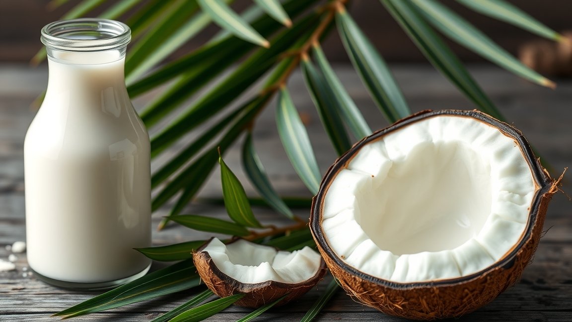 Kókusztej és friss kókuszdió az egészségért