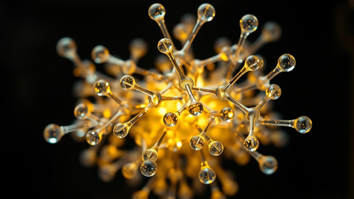 L-cisztein aminosav molekula ábrázolása