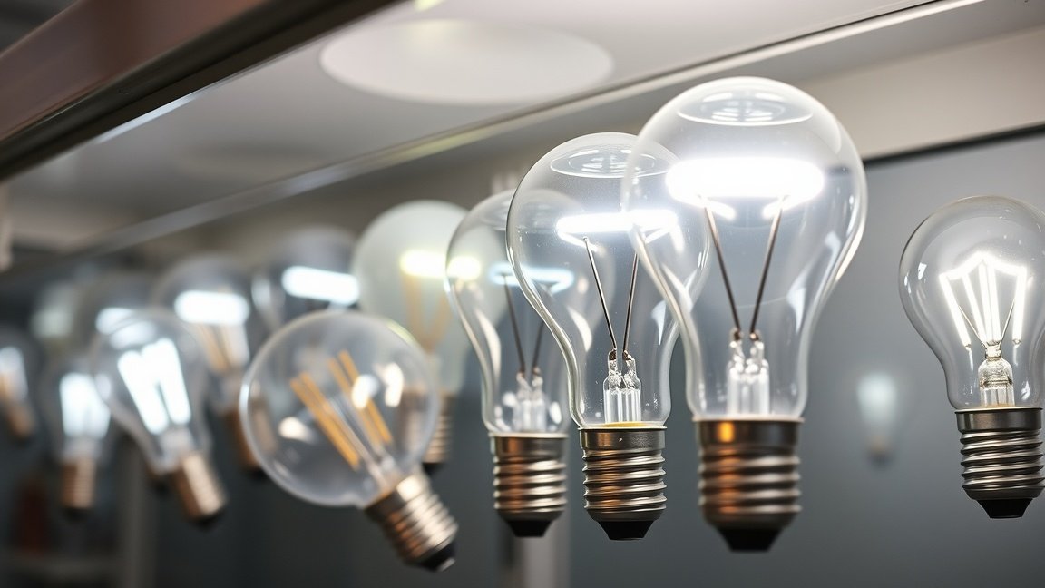 LED lámpák világítása különböző formákban és stílusokban