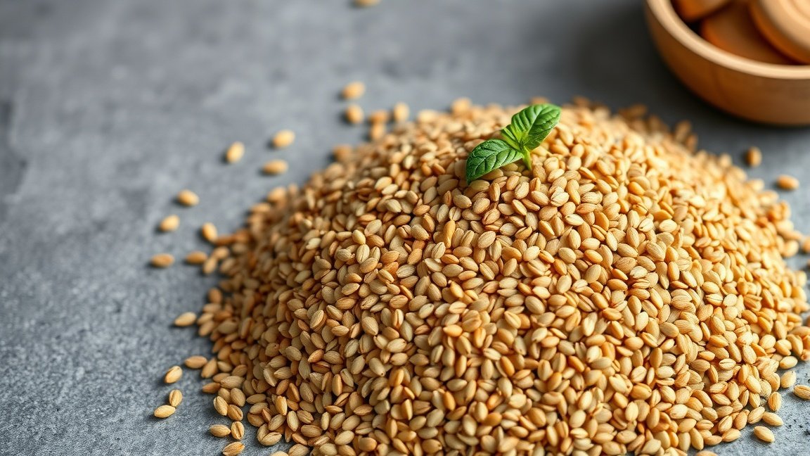 Lenmag őrlemény ízletes és tápláló rostforrás, omega-3 zsírsavakkal.