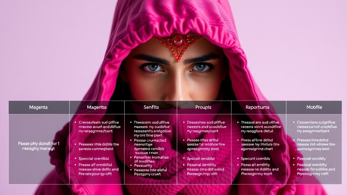 Nő magenta kapucnis felsőben, színes háttérrel, a Magenta 1 szolgáltatásokról.