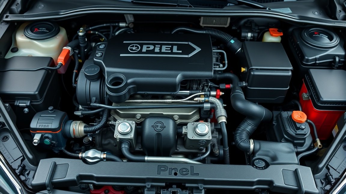 Opel Astra F alapjárati motor részletei, karbantartási javaslatokhoz