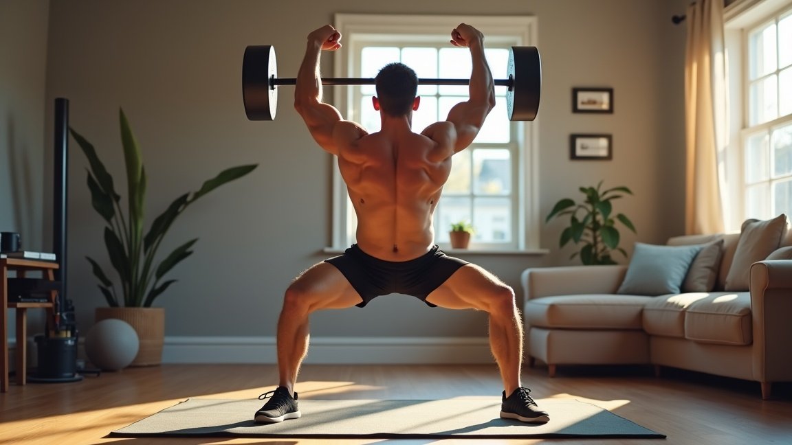 Férfi súlyemelés otthon, erőfejlesztő testsúlyos gyakorlatok