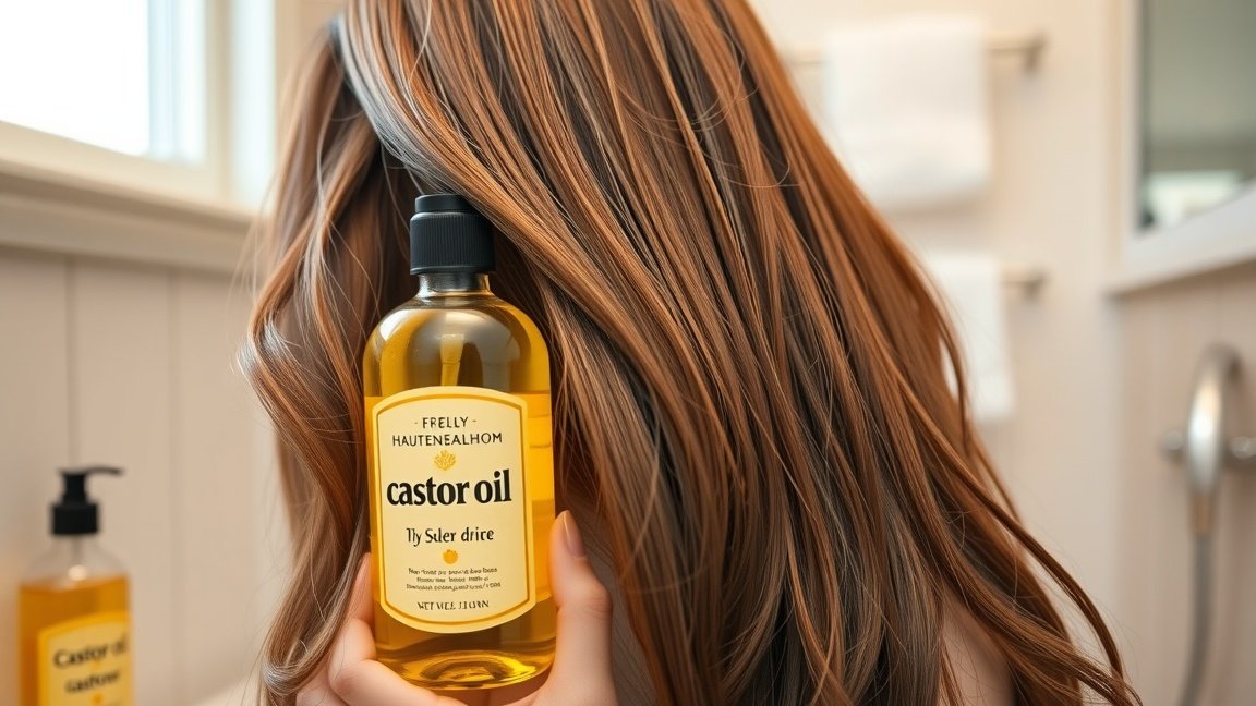 Ricinusolaj hajápolás: dús és fényes hajért