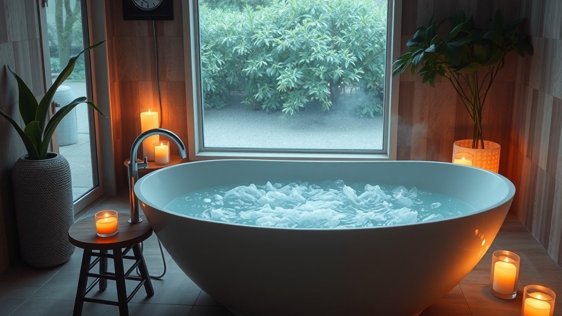 Szénsavas fürdő relaxációval és wellness élménnyel