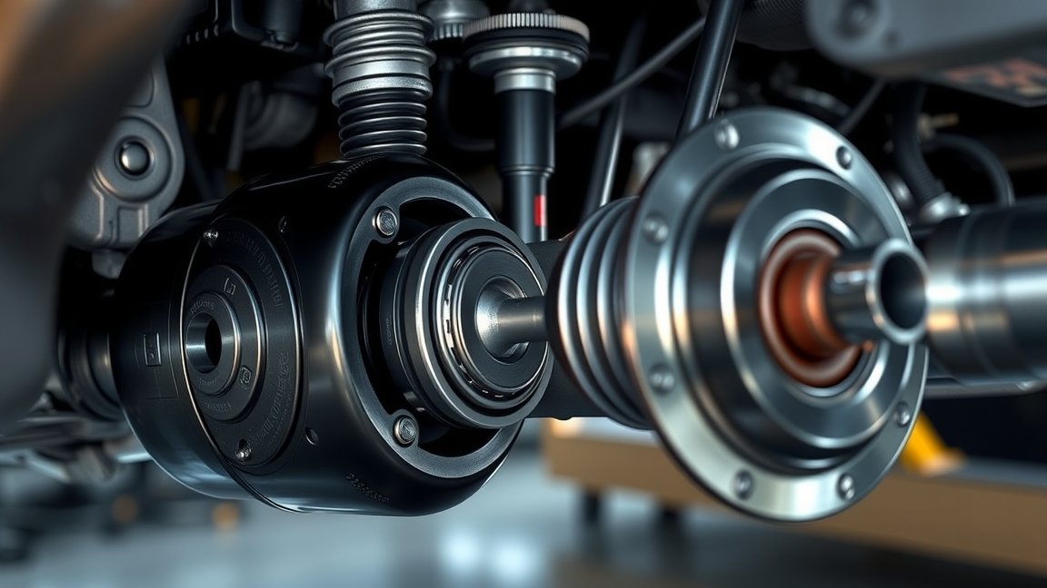 Toronycsapágy és mechanikai alkatrészek részletezése ipari környezetben.