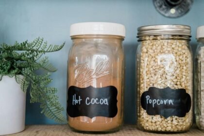 Címkék és dekoráció a konyhában