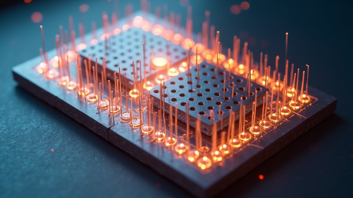 Galvánelem működését bemutató modern technológiai megoldás