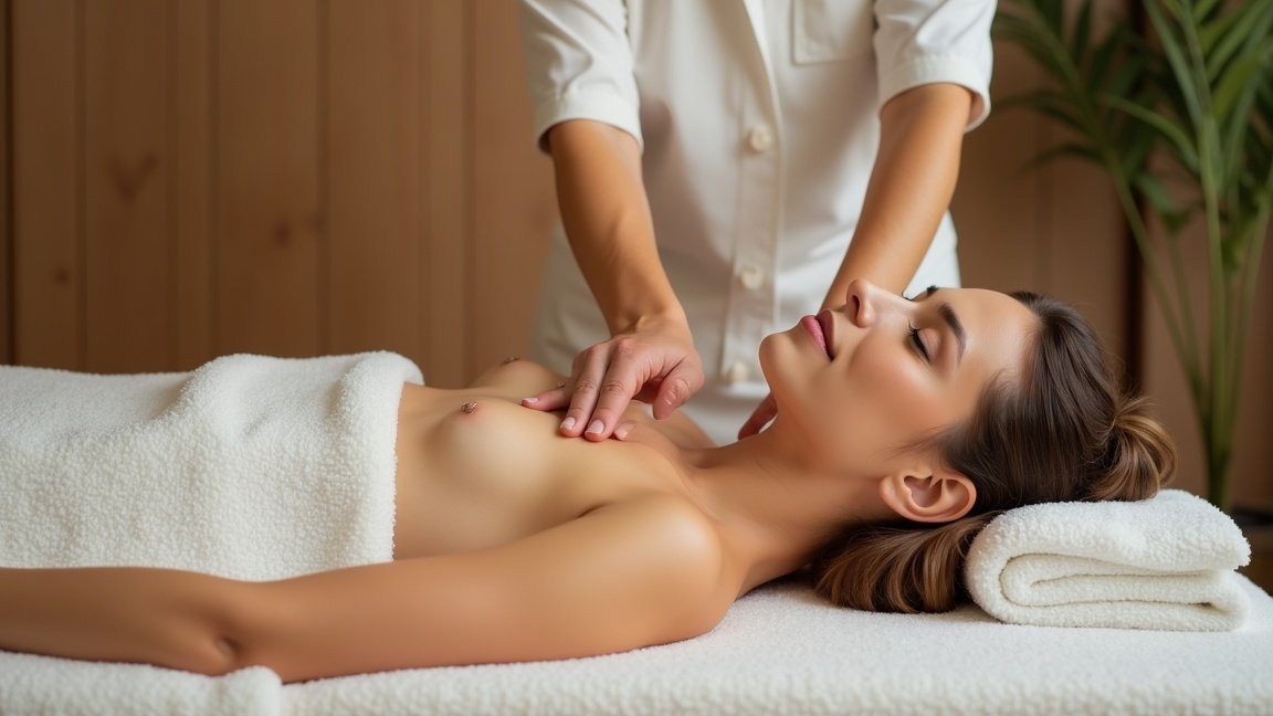 Nyirokmasszázs: kezelés relaxáló hatással a testre és lélekre.