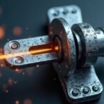 Királycsap forgócsapágyas csuklóelem részlete