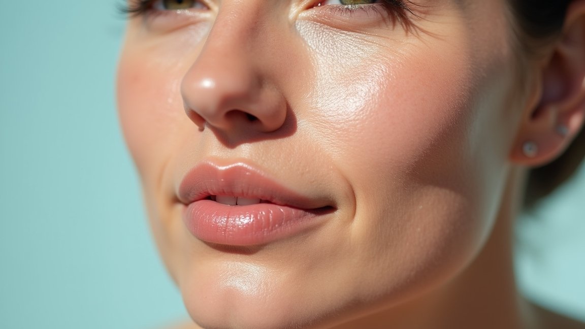 Fiatalos arcbőr kollagén hatására, ragyogó és feszes